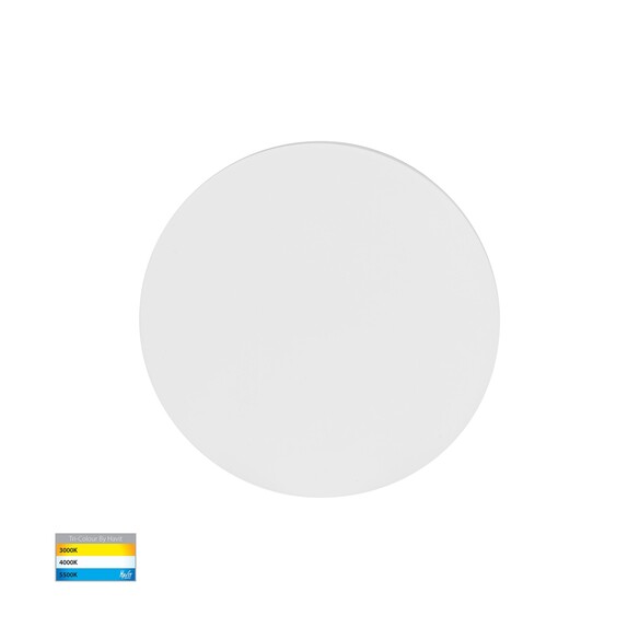 HV3591T-WHT-12V - HV3591T-White- Halo White TRI Colour LED Wall Light