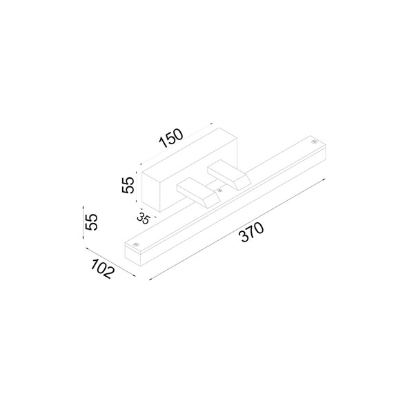 VANITAS1S - Interior LED Tri-CCT Vanity / Picture VANITAS1S