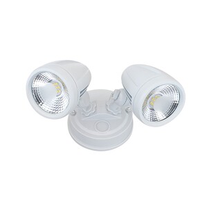 ILLUME EX2-WH - Twin Exterior Spot - WhiteILLUME EX2-WH