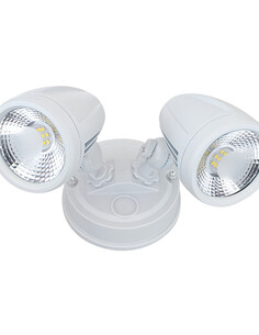 Illume Exterior Wall Light 2 White - ILLUME EX2-WHILLUME EX2-WH