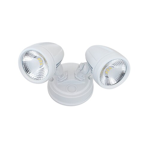 ILLUME EX2-WH - Twin Exterior Spot - WhiteILLUME EX2-WH