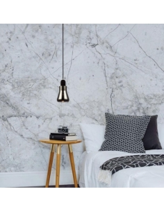 PENDANT GU10 (Max 50W HAL) Smoke Glass DOME  OD165mm x PENOLA 2