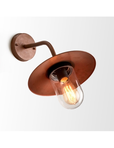 DEKSEL01 - DEKSEL Matte Aged Copper Exterior Wall DEKSEL01