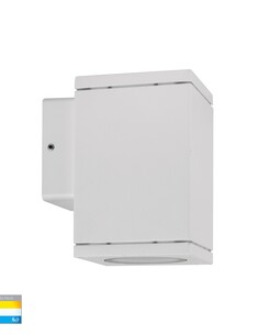 QUADRU Square Surface Mounted Fixed Down Wall Light Poly HV3623T-WHT