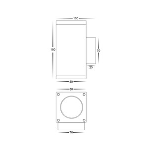 HV3624T-BLK - HV3624T-Black - Quadru Square Black TRI HV3624T-BLK 2