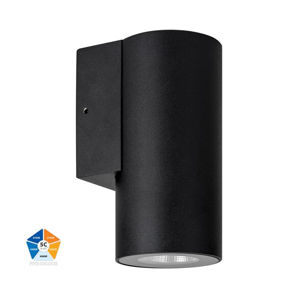 HV3625S-ALUBLK - Aries Aluminium Black Fixed Down LED Wall Light