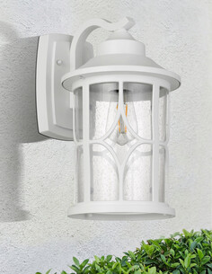 Lenore Exterior Wall Light 215 White 25W E27 - LENORE LENORE EX215-WH 2