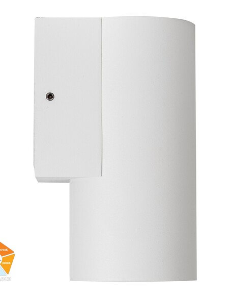 ARIES White Aluminium Fixed Down Wall Light - HV3625S-ALUWHT