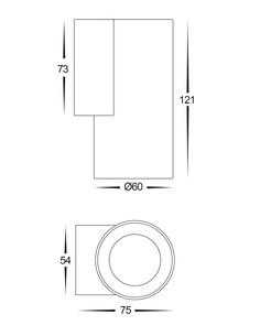 ARIES Solid Brass Fixed Down Wall Light - HV3625S-BRHV3625S-BR 2
