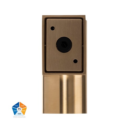 HV3625S-BR - Aries Solid Brass Fixed Down LED HV3625S-BR