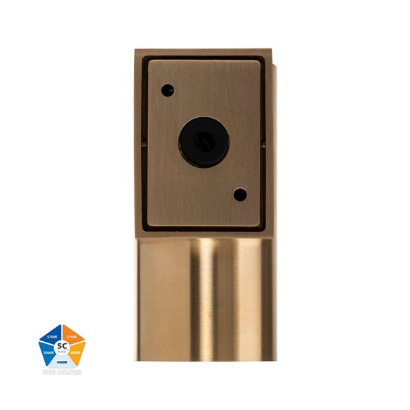 HV3625S-BR - Aries Solid Brass Fixed Down LED HV3625S-BR