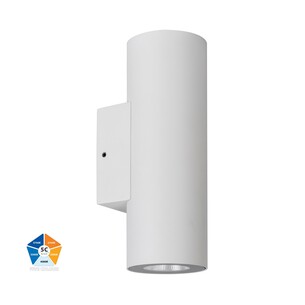 HV3626S-ALUWHT - Aries Aluminium White Up & Down LED Wall HV3626S-ALUWHT