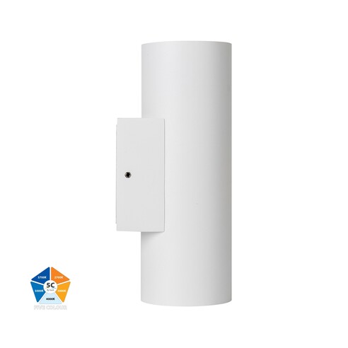 HV3626S-ALUWHT - Aries Aluminium White Up & Down HV3626S-ALUWHT