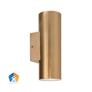 HV3626S-BR - Aries Solid Brass Up & Down LED Wall LightHV3626S-BR