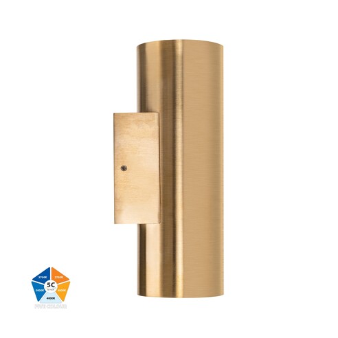 HV3626S-BR - Aries Solid Brass Up & Down LED Wall HV3626S-BR