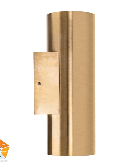ARIES Solid Brass Up & Down Wall Light - HV3626S-BR