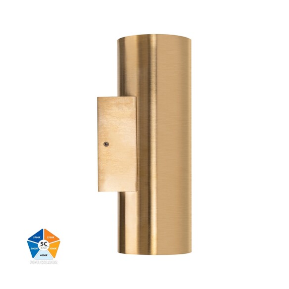 HV3626S-BR - Aries Solid Brass Up & Down LED Wall HV3626S-BR