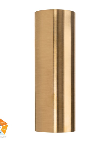 ARIES Solid Brass Up & Down Wall Light - HV3626S-BR