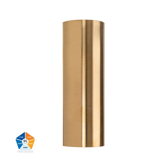 HV3626S-BR - Aries Solid Brass Up & Down LED Wall HV3626S-BR