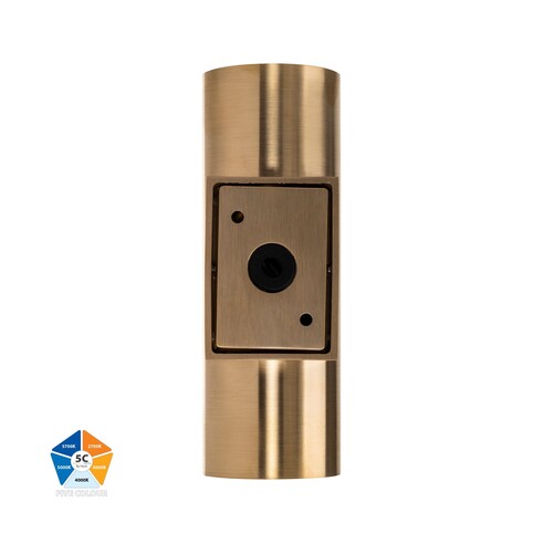 HV3626S-BR - Aries Solid Brass Up & Down LED Wall HV3626S-BR
