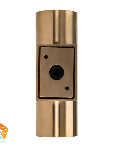 ARIES Solid Brass Up & Down Wall Light - HV3626S-BR