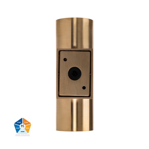 HV3626S-BR - Aries Solid Brass Up & Down LED Wall HV3626S-BR