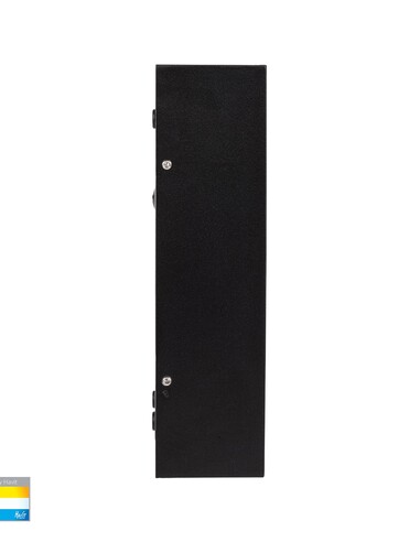 ESSIL Black Surface Mounted Up & Down Dimmable HV3650T-BLK-240V