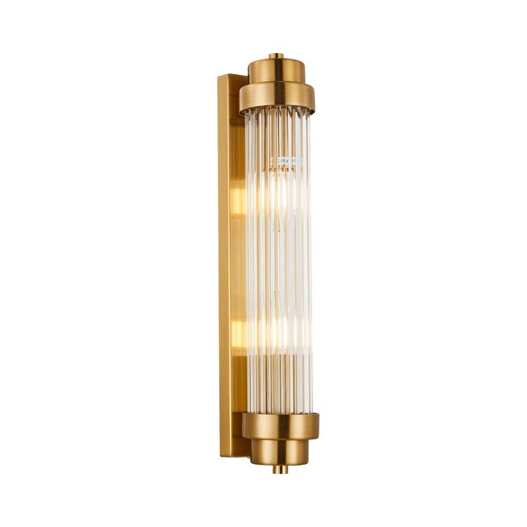 VARILLAS5 - VARILLAS Interior Up/Down Clear Glass Rod Wall Lights