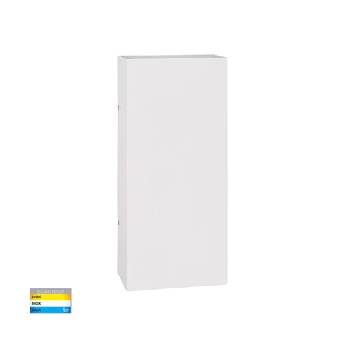 Essil White Up & Down LED Wall Light