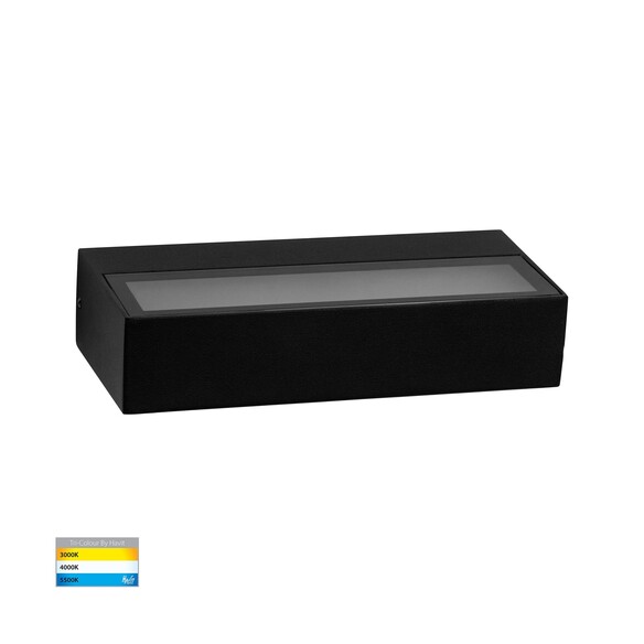 HV3654T-BLK - HV3654T-Black - Siena Black LED Uplighter Wall Light