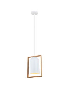 SWING1 - SWING Oblong Wood Frame Pendant LightsSWING1