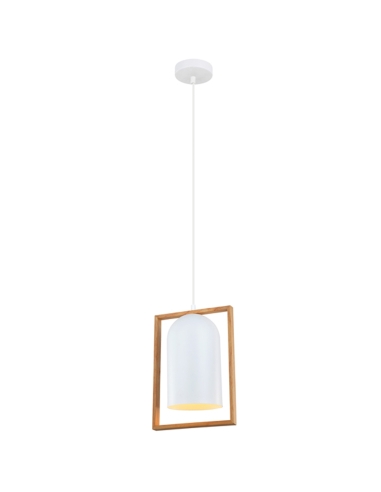 SWING1 - SWING Oblong Wood Frame Pendant LightsSWING1