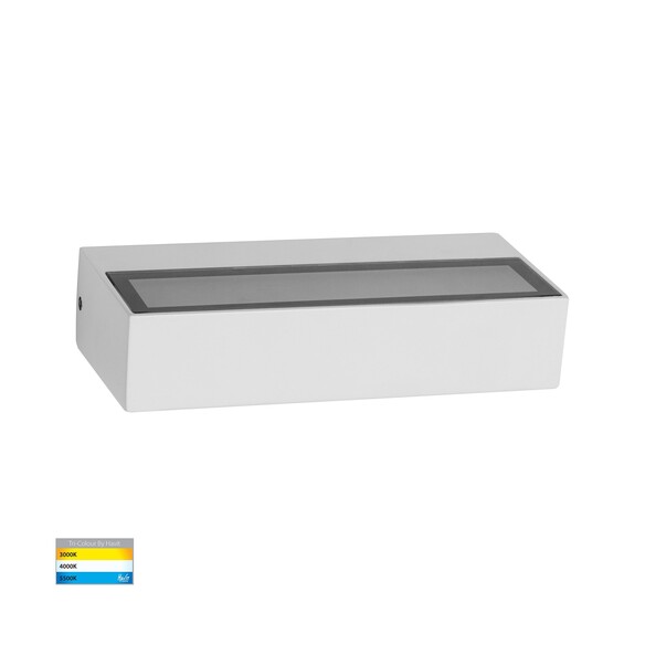 HV3654T-WHT - HV3654T-White - Siena White LED Uplighter Wall Light