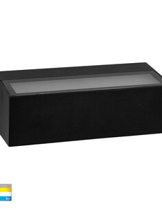 SIENA Black Surface Mounted Up/down Wall Light - HV3655T-BLKHV3655T-BLK
