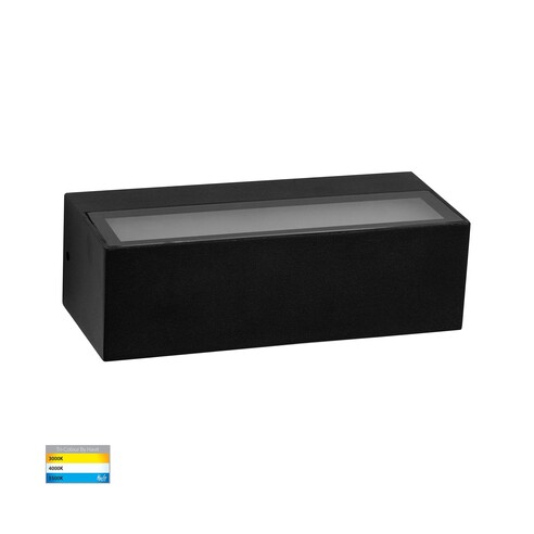 HV3655T-BLK - HV3655T-Black - Siena Black LED Up & Down Wall Light