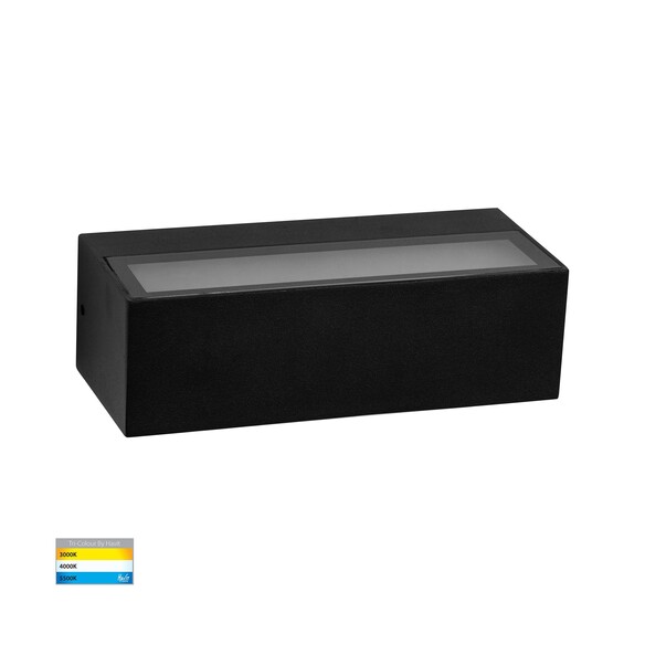 HV3655T-BLK - HV3655T-Black - Siena Black LED Up & Down Wall Light