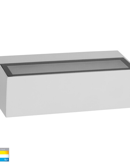 SIENA White Surface Mounted Up/down Wall Light - HV3655T-WHT
