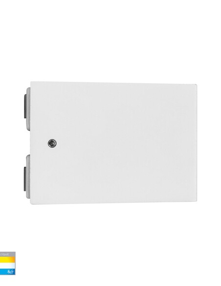 SIENA White Surface Mounted Up/down Wall Light - HV3655T-WHT