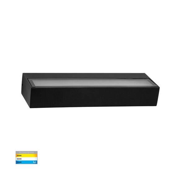 HV3656T-BLK - HV3656T-Black - Siena Black LED Uplighter Wall Light