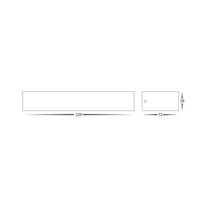 HV3656T-BLK - HV3656T-Black - Siena Black LED Uplighter HV3656T-BLK 2