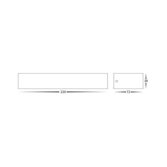 HV3656T-BLK - HV3656T-Black - Siena Black LED HV3656T-BLK