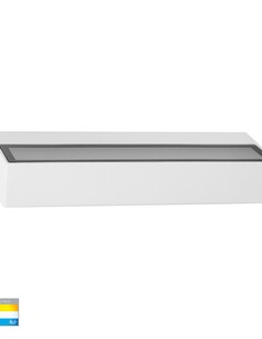 SIENA White Surface Mounted Uplighter Wall Light - HV3656T-WHT