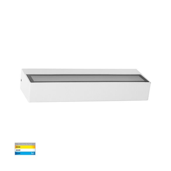 HV3656T-WHT - HV3656T-White - Siena White LED Uplighter Wall Light