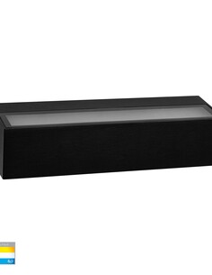 SIENA Black Surface Mounted Up/down Wall Light - HV3657T-BLKHV3657T-BLK
