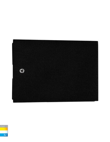SIENA Black Surface Mounted Up/down Wall Light - HV3657T-BLK