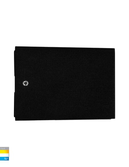 SIENA Black Surface Mounted Up/down Wall Light - HV3657T-BLK