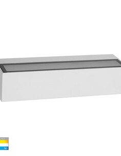 SIENA White Surface Mounted Up/down Wall Light - HV3657T-WHTHV3657T-WHT