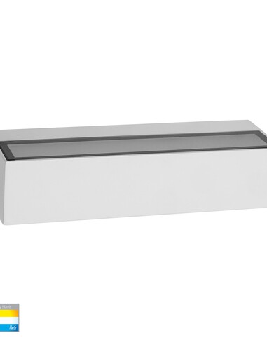 SIENA White Surface Mounted Up/down Wall Light - HV3657T-WHT