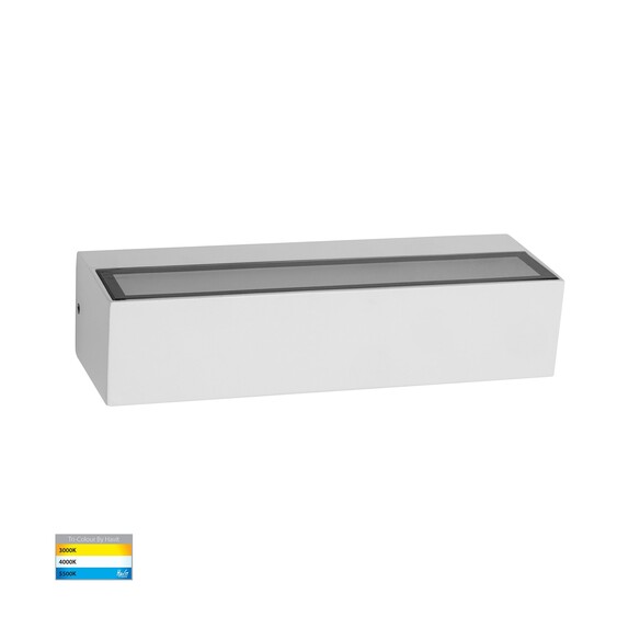 HV3657T-WHT - HV3657T-White - Siena White LED Up & Down Wall Light