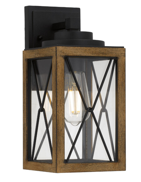 Mallory Exterior Wall Light 30 Black - MALLORY EX30-BK